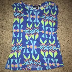 Soft T-Shirt with Aztec Designs